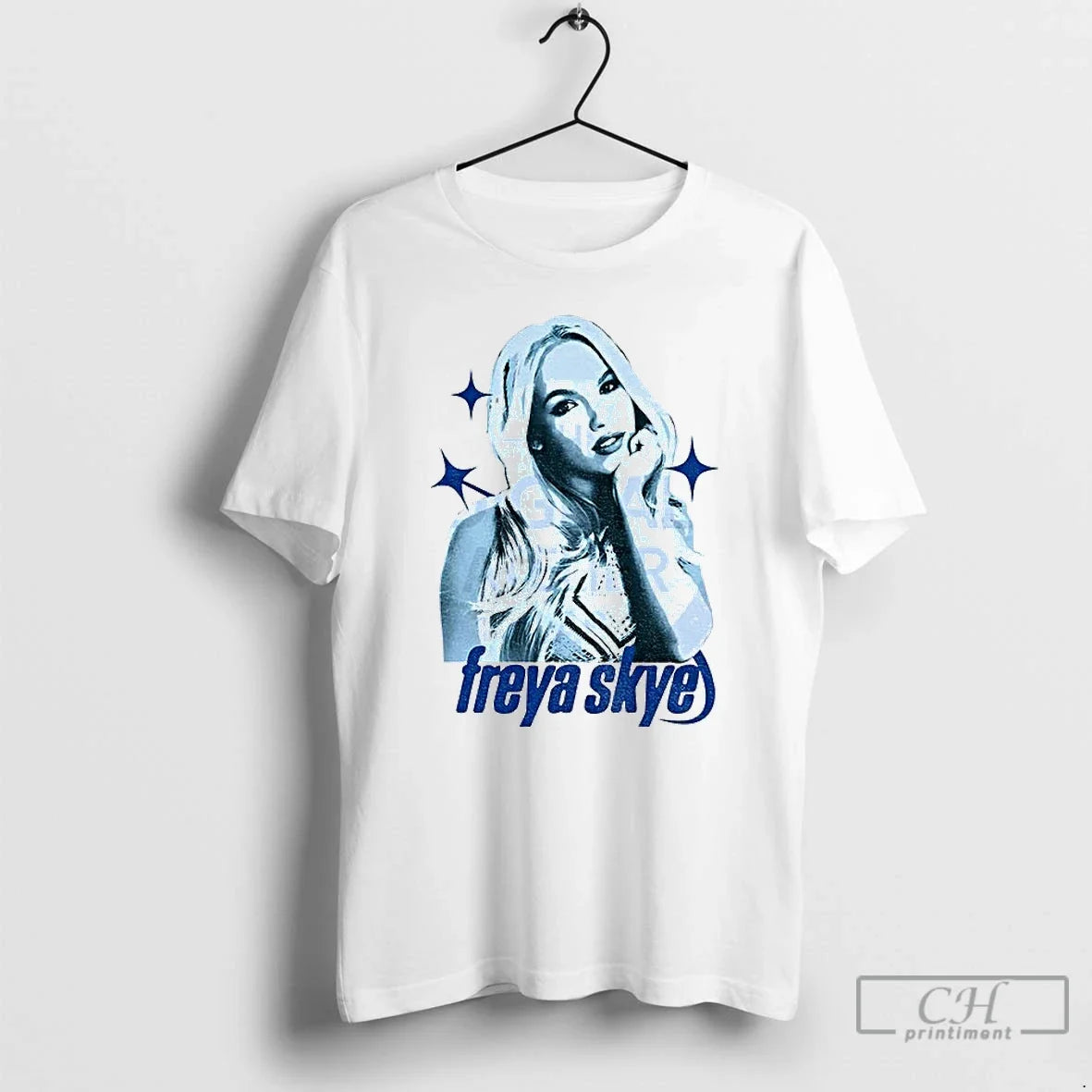 Premium Freya Skye Pop Art Portrait - T-Shirt, Sweatshirt, Hoodie