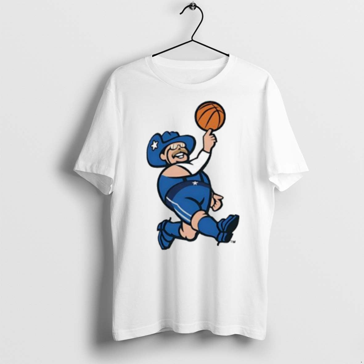 Premium Frisco Roughriders X Dallas Mavericks Mascot T Shirts Unisex T-shirt, Sweatshirt, Hoodie, Long Sleeve Tee - T-Shirt, Sweatshirt, Hoodie