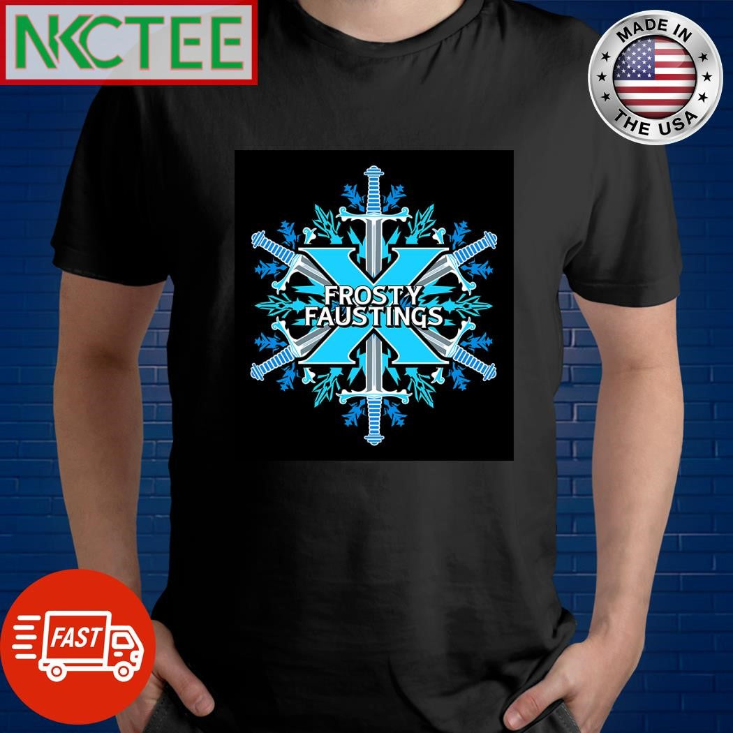 Premium Frosty Faustings snow swords graphic shirt Unisex T-shirt, Sweatshirt, Hoodie, Long Sleeve Tee - T-Shirt, Sweatshirt, Hoodie