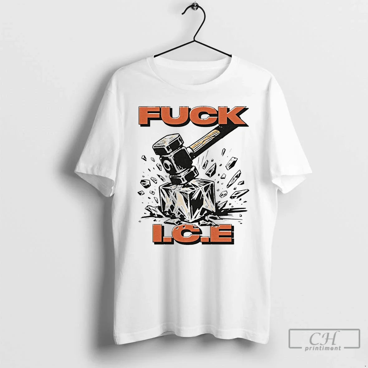 Premium Fuck Ice 2026 - T-Shirt, Sweatshirt, Hoodie