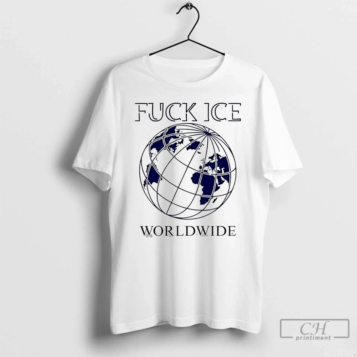 Premium Fuck Ice Worldwide 2026 - T-Shirt, Sweatshirt, Hoodie