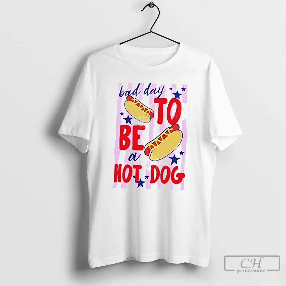 Premium Funny 4th Of July Bad Day To Be A Hot Dog T Shirts Sweater Unisex T-shirt, Sweatshirt, Hoodie, Long Sleeve Tee - T-Shirt, Sweatshirt, Hoodie
