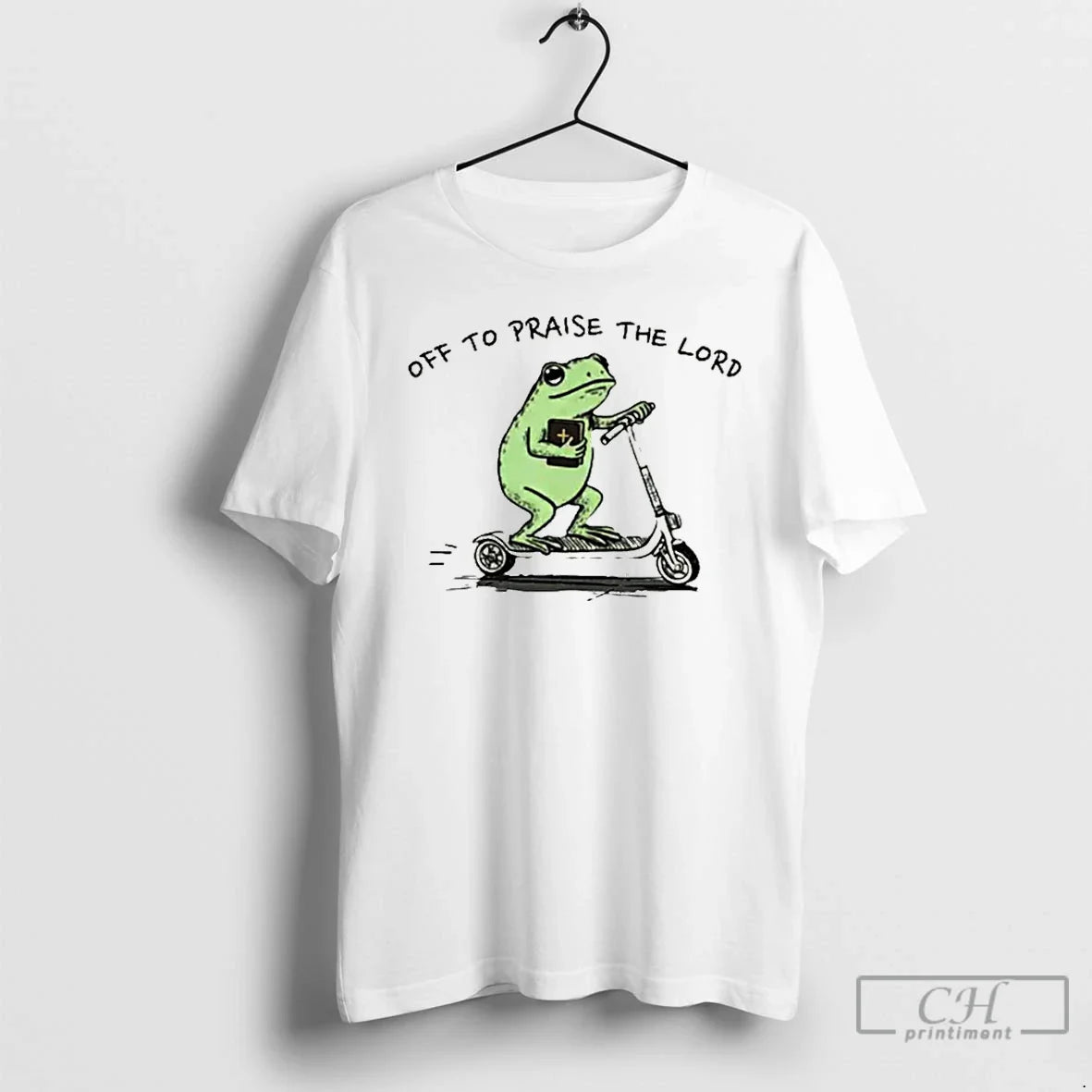 Premium Funny Frog Off To Praise The Lord Bible Study Unisex T-shirt, Sweatshirt, Hoodie, Long Sleeve Tee - T-Shirt, Sweatshirt, Hoodie