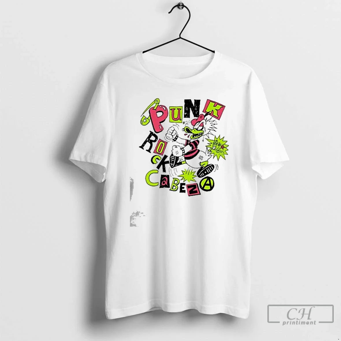 Premium Generacion Punk Punk Rock Cabeza Unisex T-shirt, Sweatshirt, Hoodie, Long Sleeve Tee - T-Shirt, Sweatshirt, Hoodie