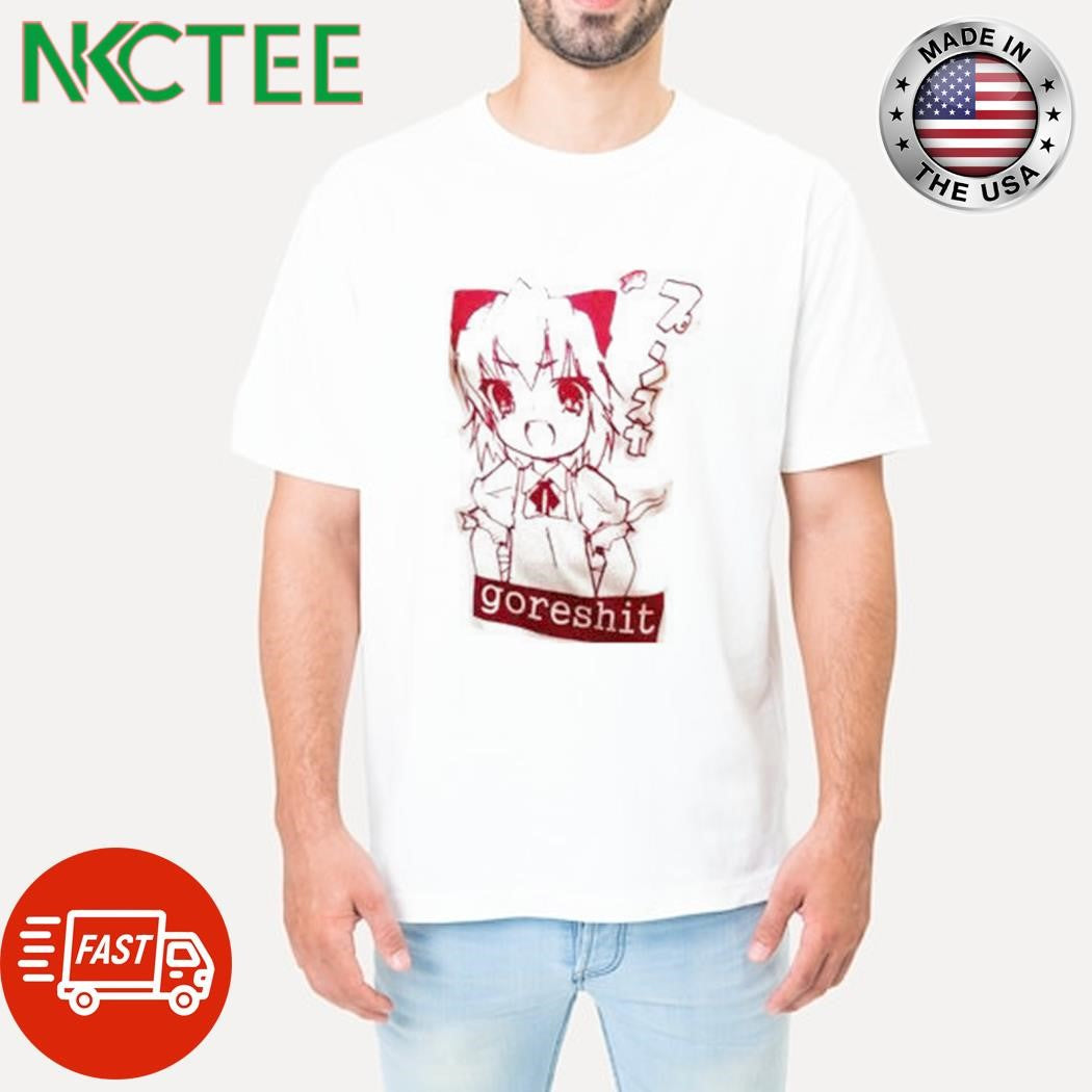 Premium Goreshirt anime shirt Unisex T-shirt, Sweatshirt, Hoodie, Long Sleeve Tee - T-Shirt, Sweatshirt, Hoodie