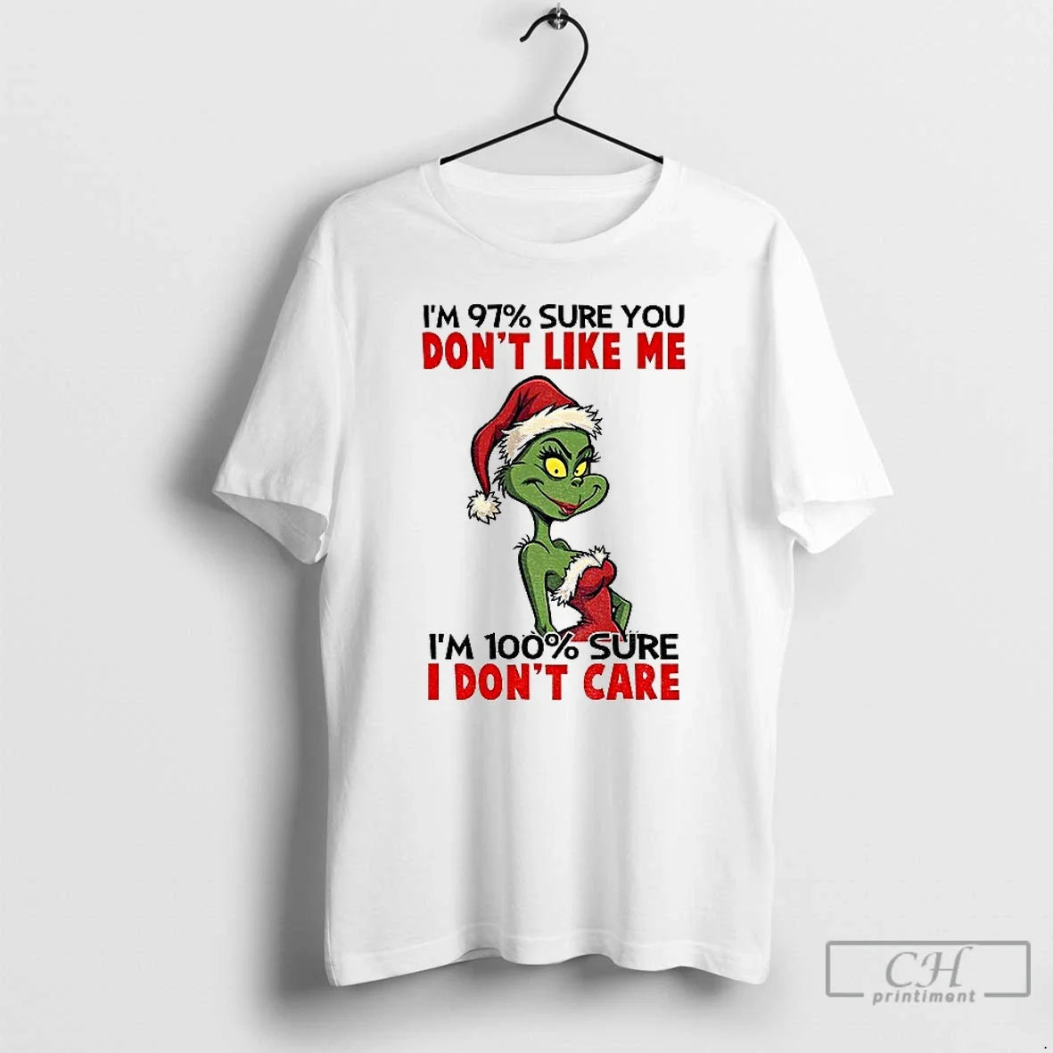 Premium Grinch Santa Im A Bitch Im A Lover Im A Crazy Ass Mother Seriously - T-Shirt, Sweatshirt, Hoodie
