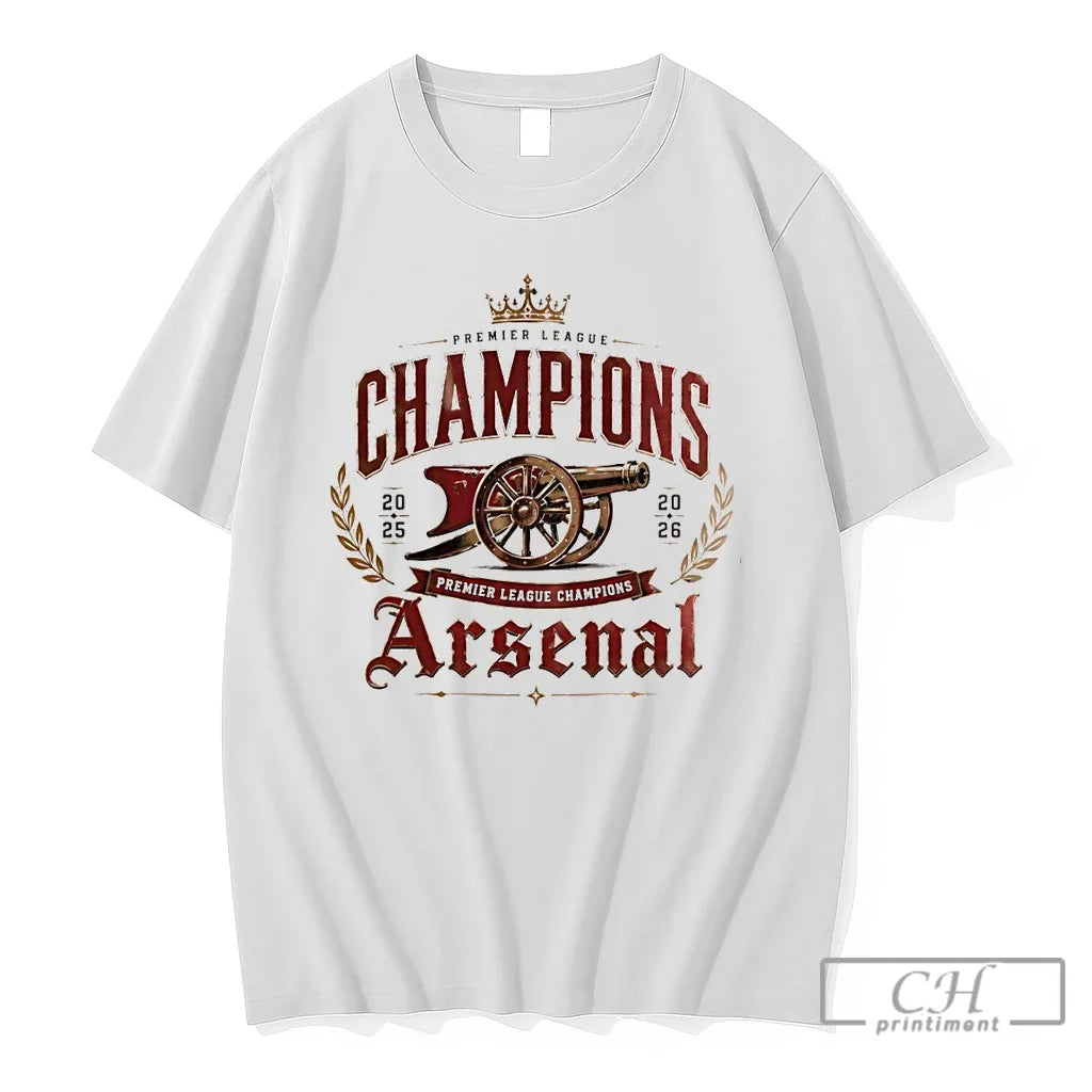 Premium Gunners Arsenal Fc Premier League Champions - Adult & Kids T-Shirts, Sweatshirts & Hoodies apparel design preview 1