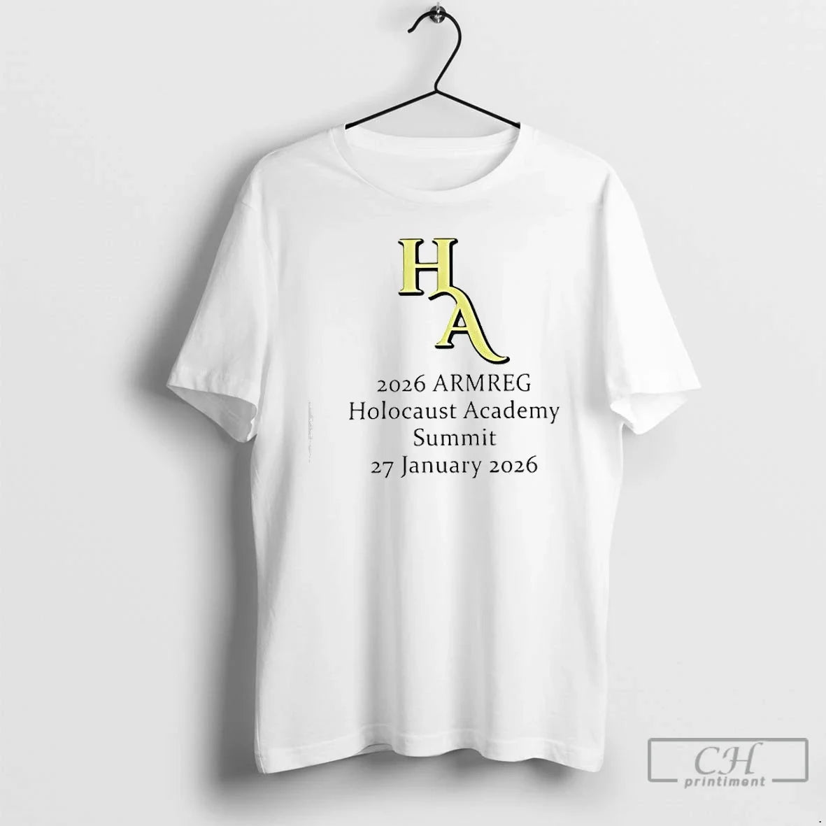 Premium Ha 2026 Armreg Holocaust Academy Summit 27 January - T-Shirt, Sweatshirt, Hoodie