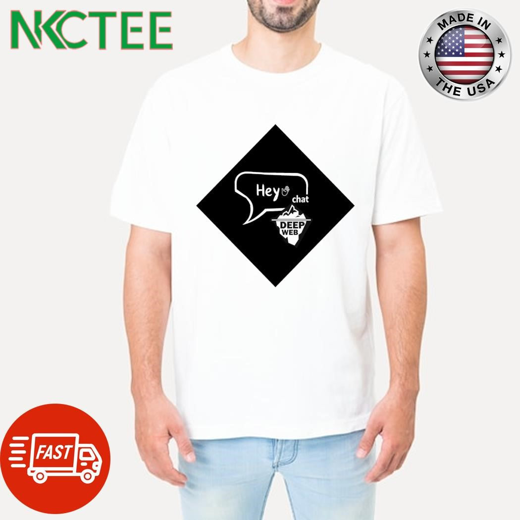 Premium Hey Deep chat logo shirt Unisex T-shirt, Sweatshirt, Hoodie, Long Sleeve Tee - T-Shirt, Sweatshirt, Hoodie
