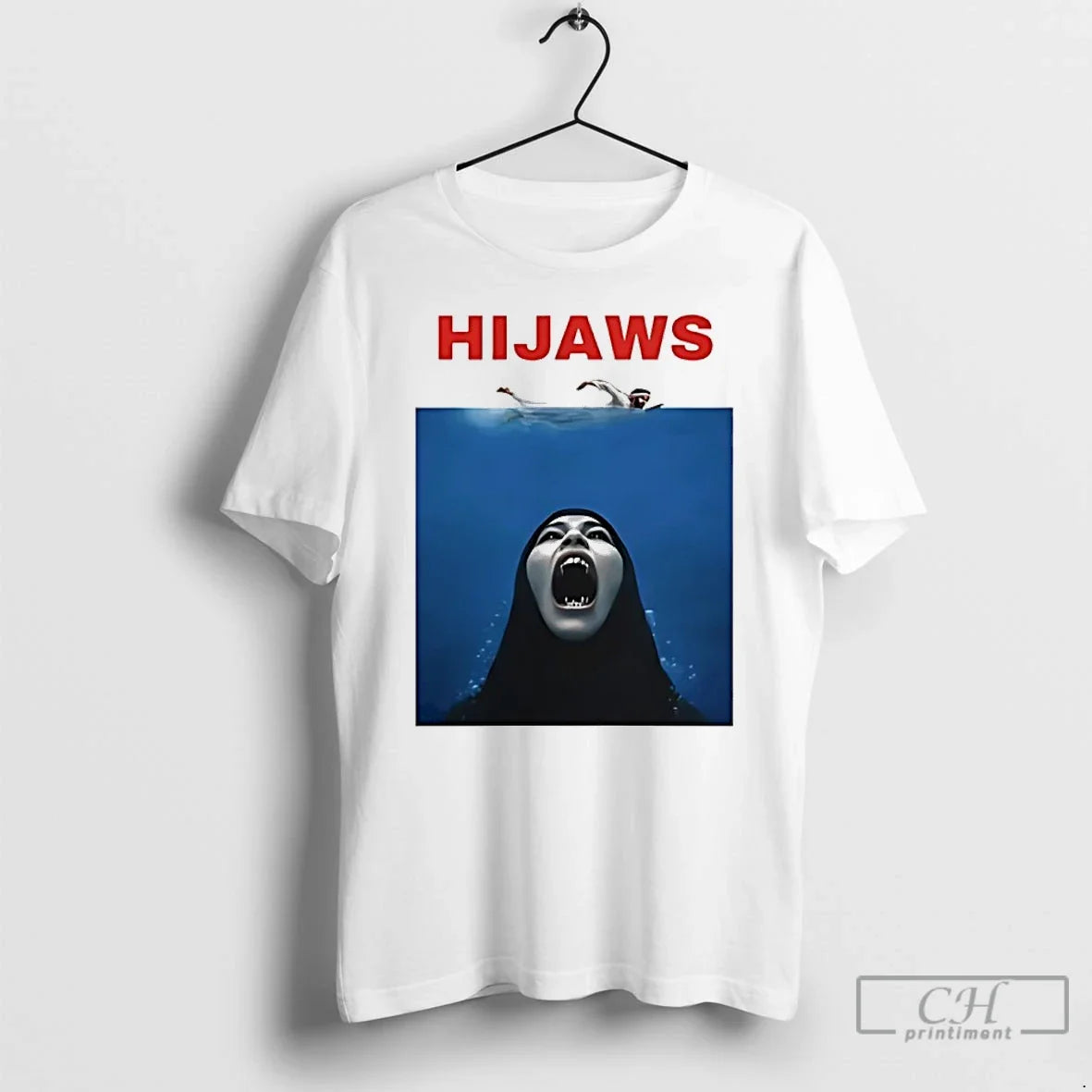 Premium Hijaws India Paws Shark Movie Parody Unisex T-shirt, Sweatshirt, Hoodie, Long Sleeve Tee - T-Shirt, Sweatshirt, Hoodie