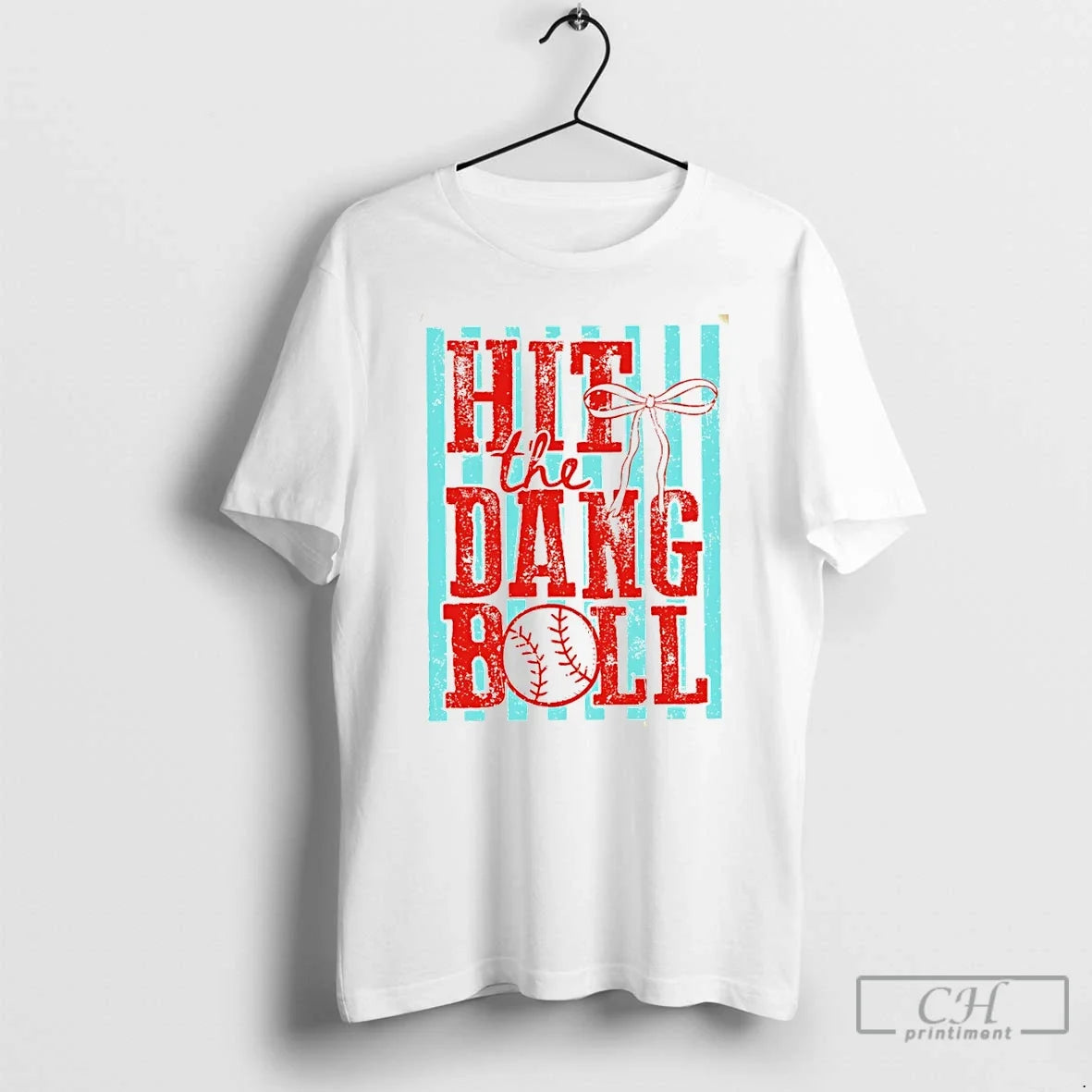 Premium Hit The Dang Ball Baseball Game Day Unisex T-shirt, Sweatshirt, Hoodie, Long Sleeve Tee - T-Shirt, Sweatshirt, Hoodie