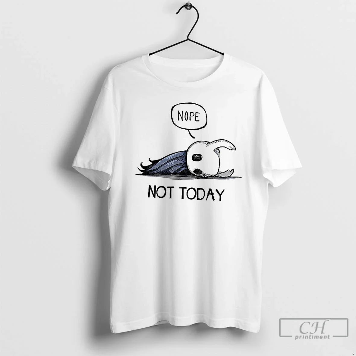 Premium Hollow Knight Nope Not Today - T-Shirt, Sweatshirt, Hoodie