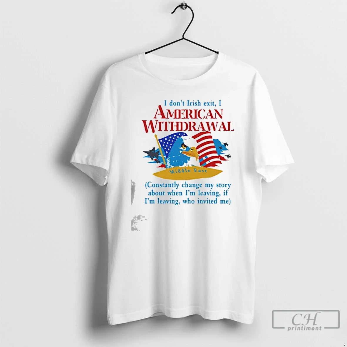 Premium I Dont Irish Exit I American Withdrawal Unisex T-shirt, Sweatshirt, Hoodie, Long Sleeve Tee - T-Shirt, Sweatshirt, Hoodie