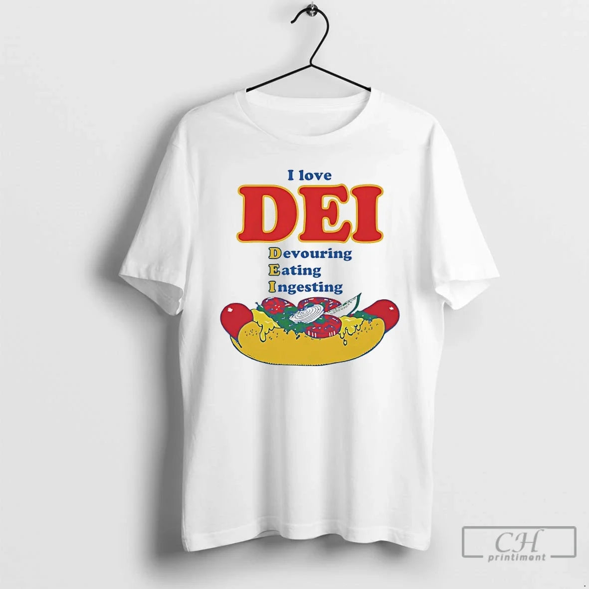 Premium I Love Dei Devouring Eating Ingesting Unisex T-shirt, Sweatshirt, Hoodie, Long Sleeve Tee - T-Shirt, Sweatshirt, Hoodie