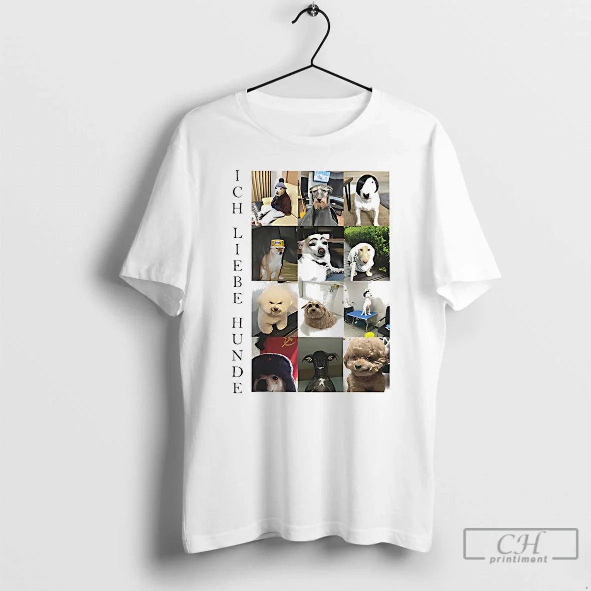 Premium Ich Liebe Hunde Funny - T-Shirt, Sweatshirt, Hoodie