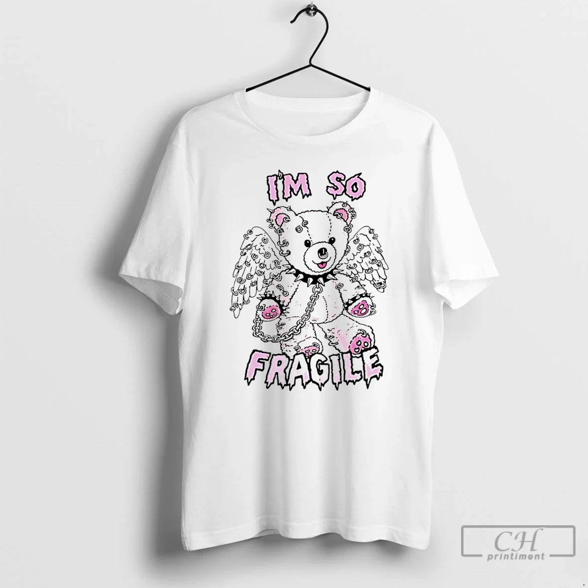 Premium Im So Fragile Bear - T-Shirt, Sweatshirt, Hoodie