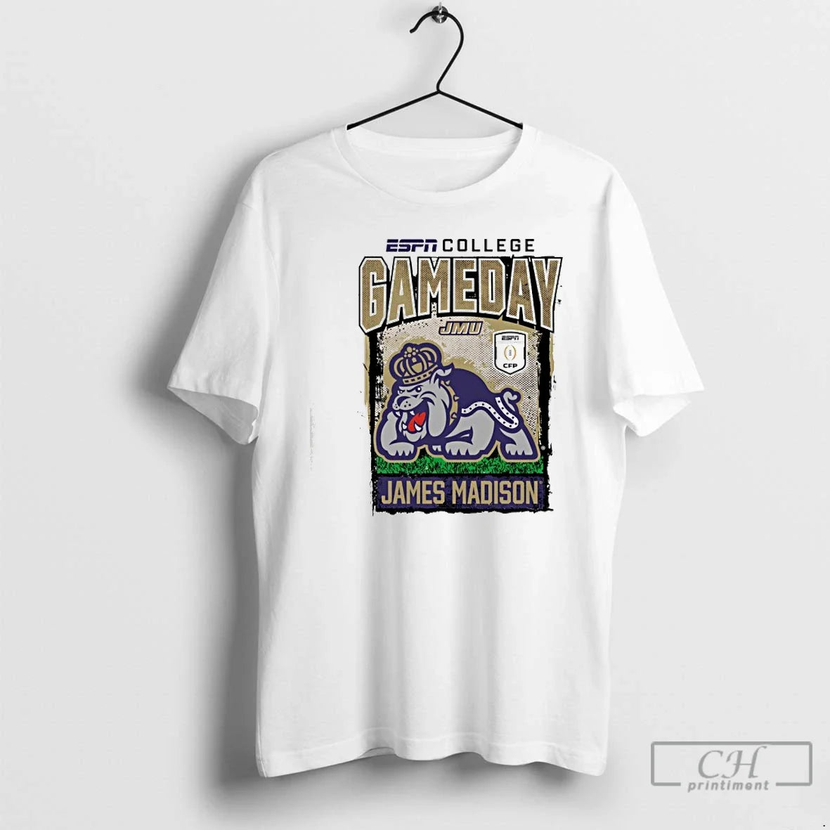 Premium James Madison Espn College Gameday 2025 2026 College Football Playoff - T-Shirt, Sweatshirt, Hoodie