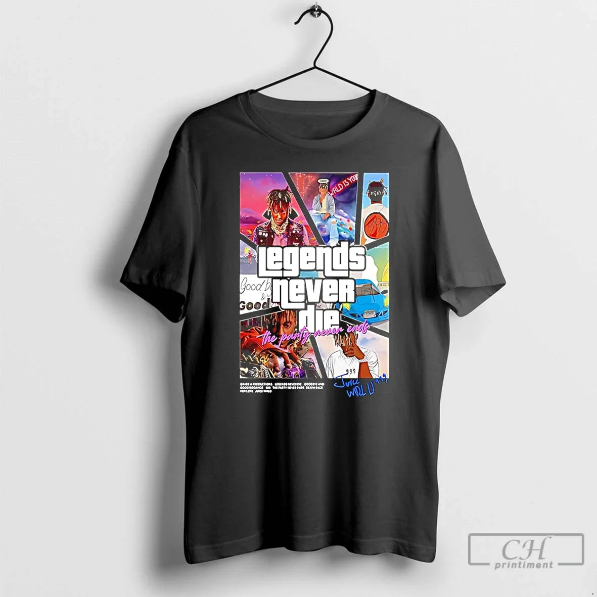 Premium Juice Wrld Legends Never Die - T-Shirt, Sweatshirt, Hoodie