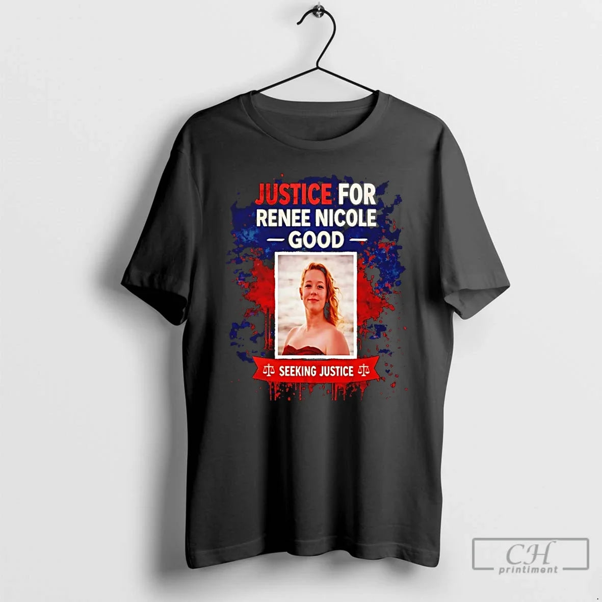 Premium Justice For Renee Nicole Good Seeking Justice - T-Shirt, Sweatshirt, Hoodie