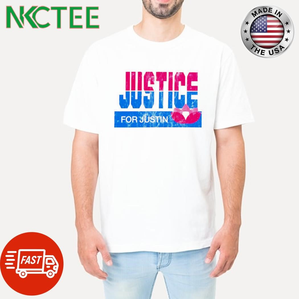 Premium Justice for justin lotus shirt Unisex T-shirt, Sweatshirt, Hoodie, Long Sleeve Tee - T-Shirt, Sweatshirt, Hoodie