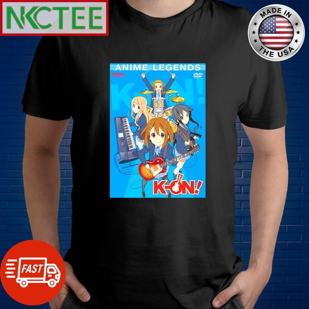 Premium K-On_ Anime Legends shirt Unisex T-shirt, Sweatshirt, Hoodie, Long Sleeve Tee - T-Shirt, Sweatshirt, Hoodie