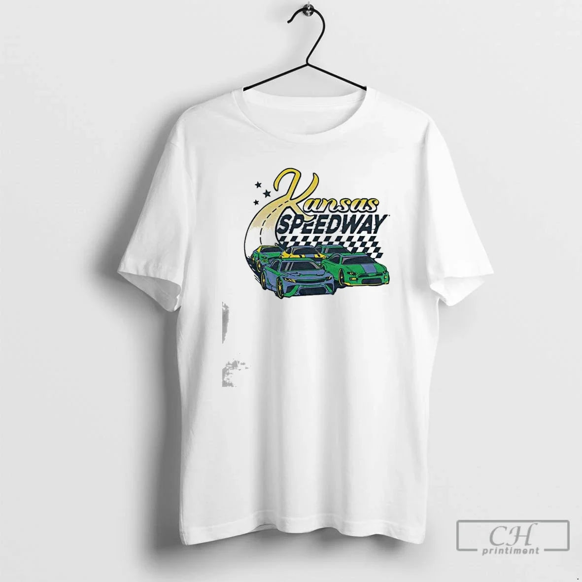 Premium Kansas Speedway Racing Unisex T-shirt, Sweatshirt, Hoodie, Long Sleeve Tee - T-Shirt, Sweatshirt, Hoodie