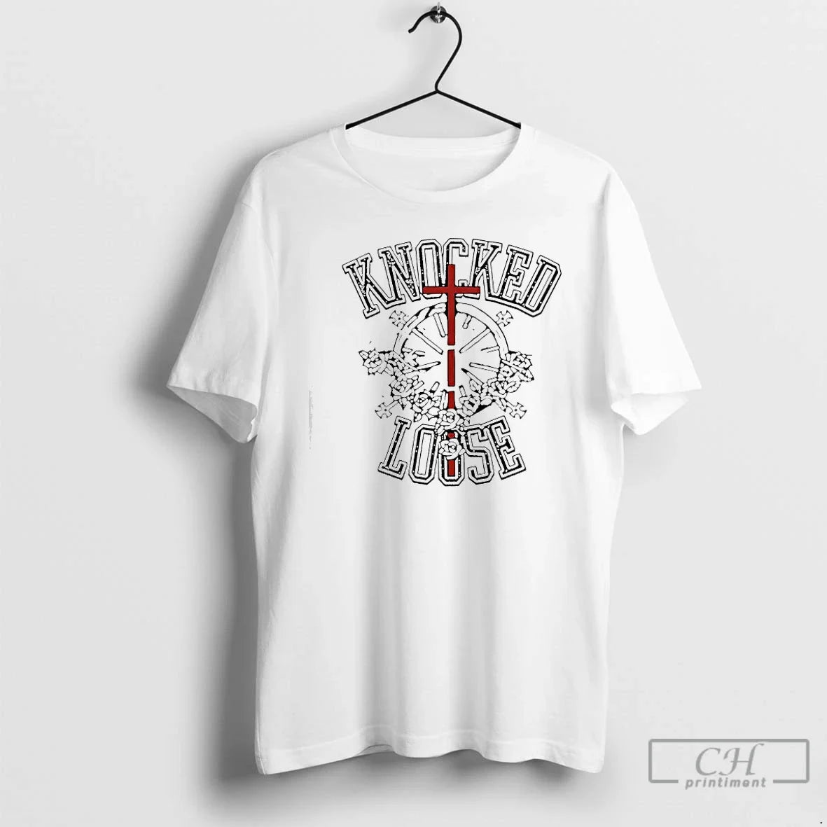 Premium Knocked Loose Otak Ash Red Cross - T-Shirt, Sweatshirt, Hoodie
