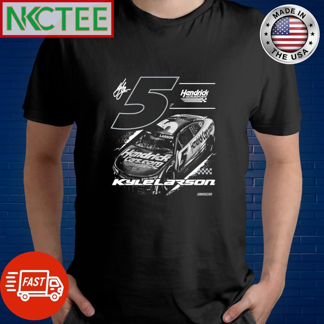 Premium Kyle Larson Hendrick Motorsports Team signature car shirt Unisex T-shirt, Sweatshirt, Hoodie, Long Sleeve Tee - T-Shirt, Sweatshirt, Hoodie