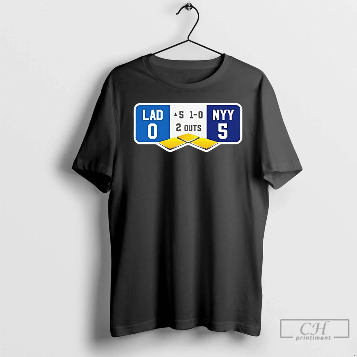 Premium La Dodgers Vs Ny Yankees 0 5 World Series Baseball 2026 T Shirts Sweater Unisex T-shirt, Sweatshirt, Hoodie, Long Sleeve Tee - T-Shirt, Sweatshirt, Hoodie