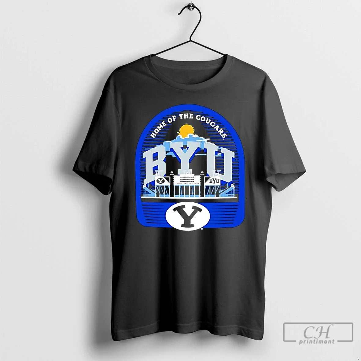 Premium Lavell Edwards Stadium Home Of The Byu Cougars - T-Shirt, Sweatshirt, Hoodie