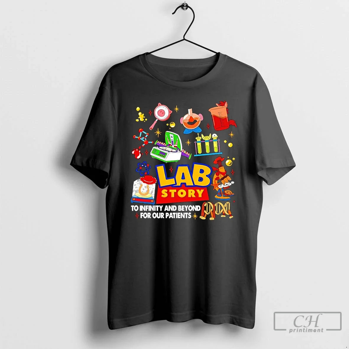 Premium Lab Story Week 2026 To Infinity And Beyond For Our Patients T Shirts Sweater Unisex T-shirt, Sweatshirt, Hoodie, Long Sleeve Tee - T-Shirt, Sweatshirt, Hoodie