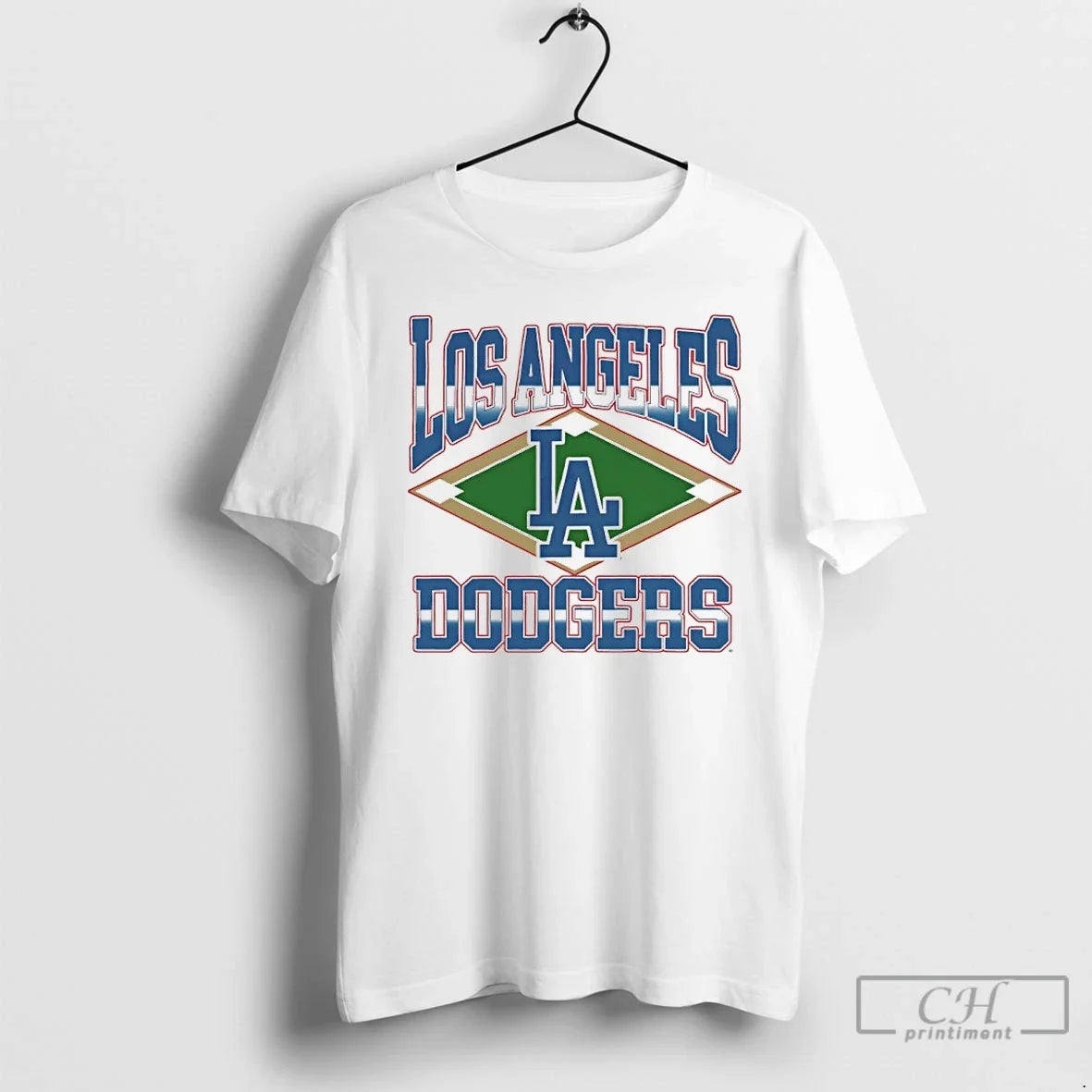 Premium Los Angeles Dodgers Baseball Field Diamond Unisex T-shirt, Sweatshirt, Hoodie, Long Sleeve Tee - T-Shirt, Sweatshirt, Hoodie