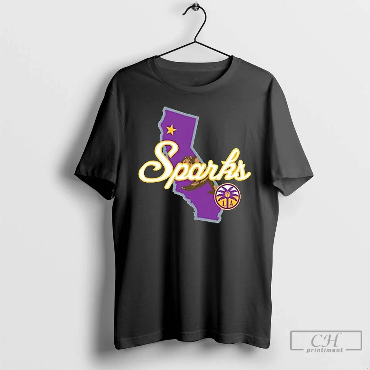 Premium Los Angeles Sparks New Era 2026 Wnba Draft Hometown Unisex T-shirt, Sweatshirt, Hoodie, Long Sleeve Tee - T-Shirt, Sweatshirt, Hoodie