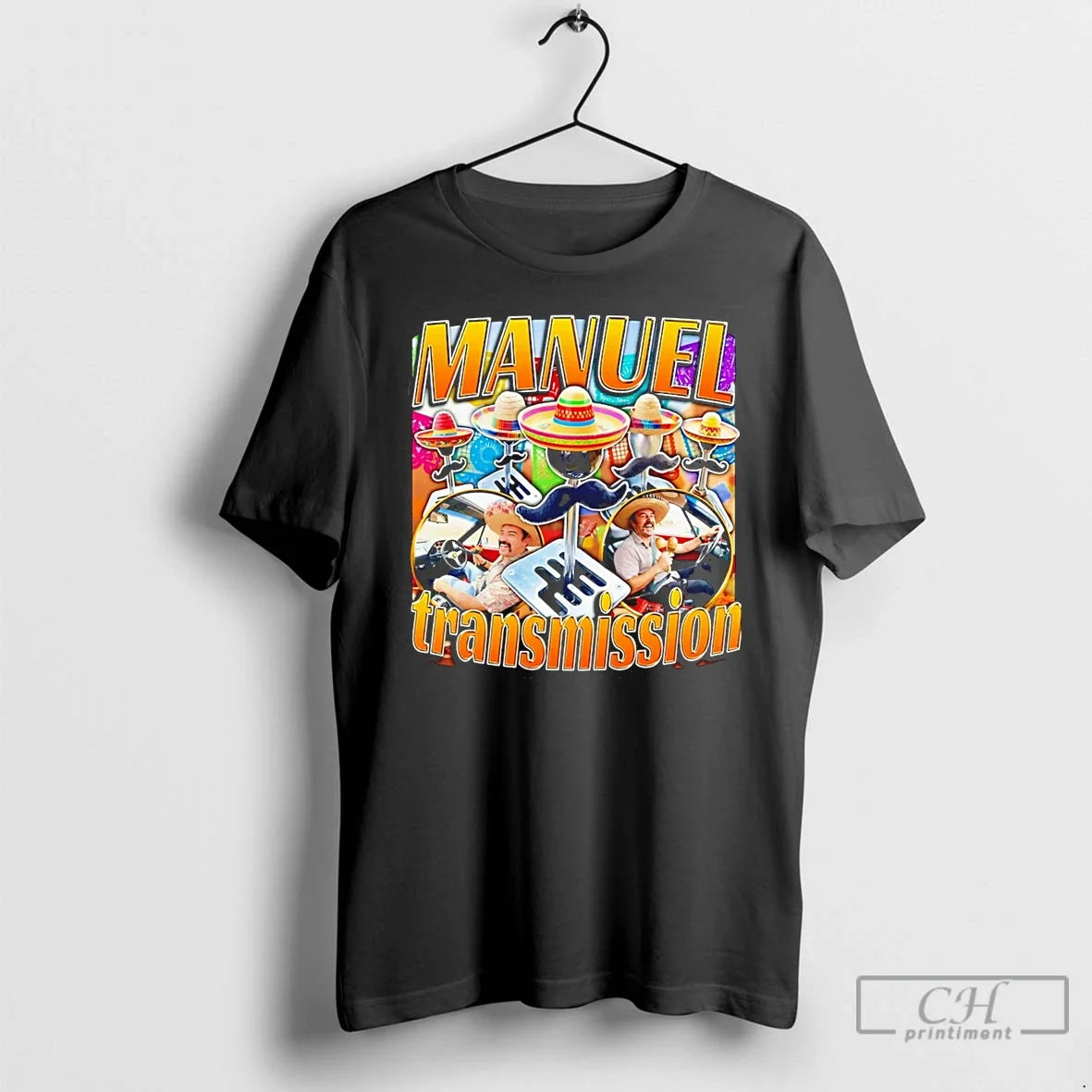 Premium Manuel Transmission Mexican Graphic - T-Shirt, Sweatshirt, Hoodie