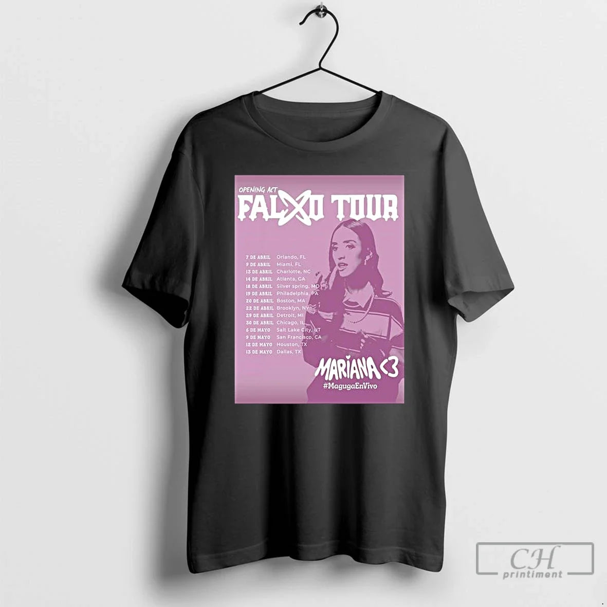 Premium Mariana Fall Tour 2026 Unisex T-shirt, Sweatshirt, Hoodie, Long Sleeve Tee - T-Shirt, Sweatshirt, Hoodie
