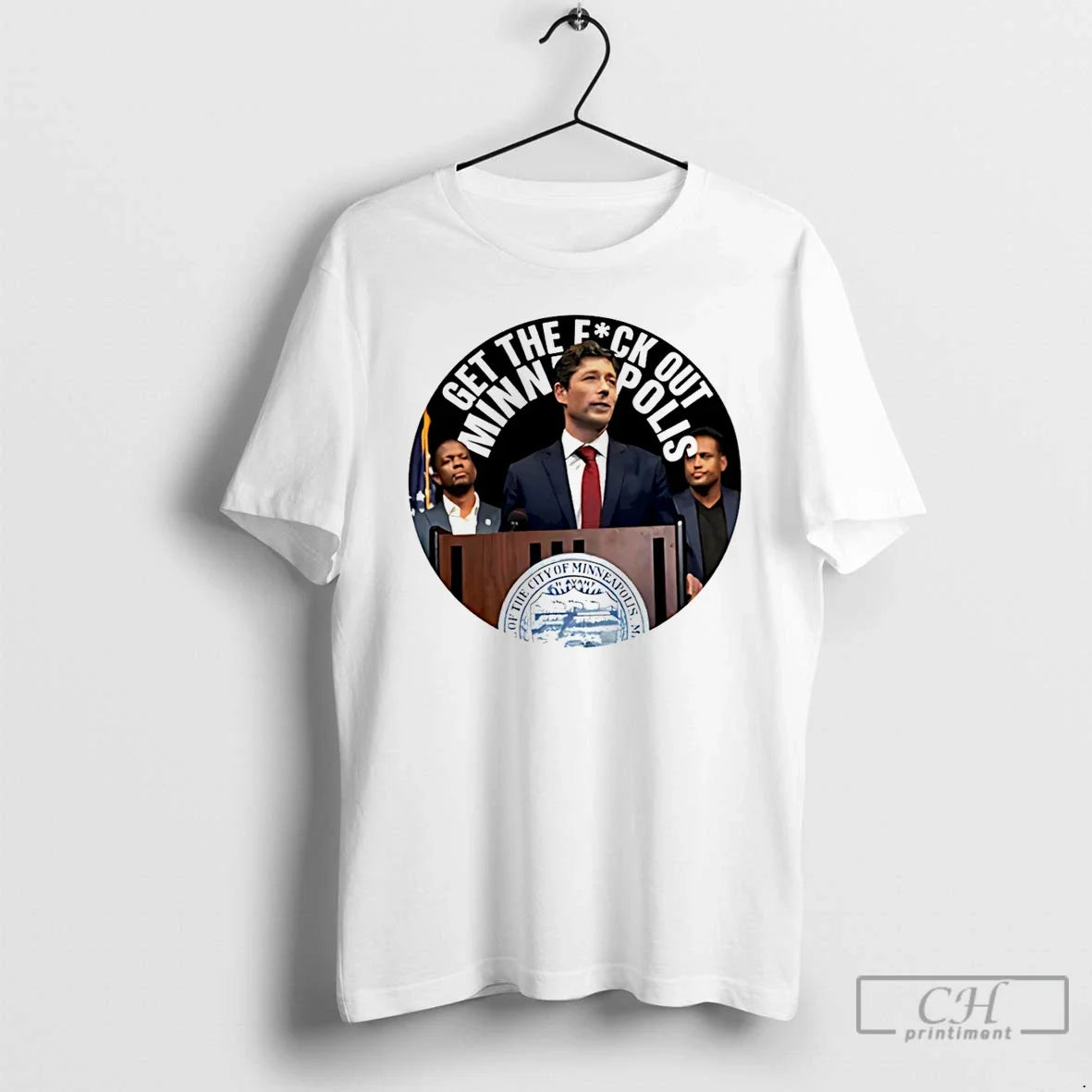Premium Mayor Jacob Get The Fck Out Of Minneapolis Abolish Ice - T-Shirt, Sweatshirt, Hoodie