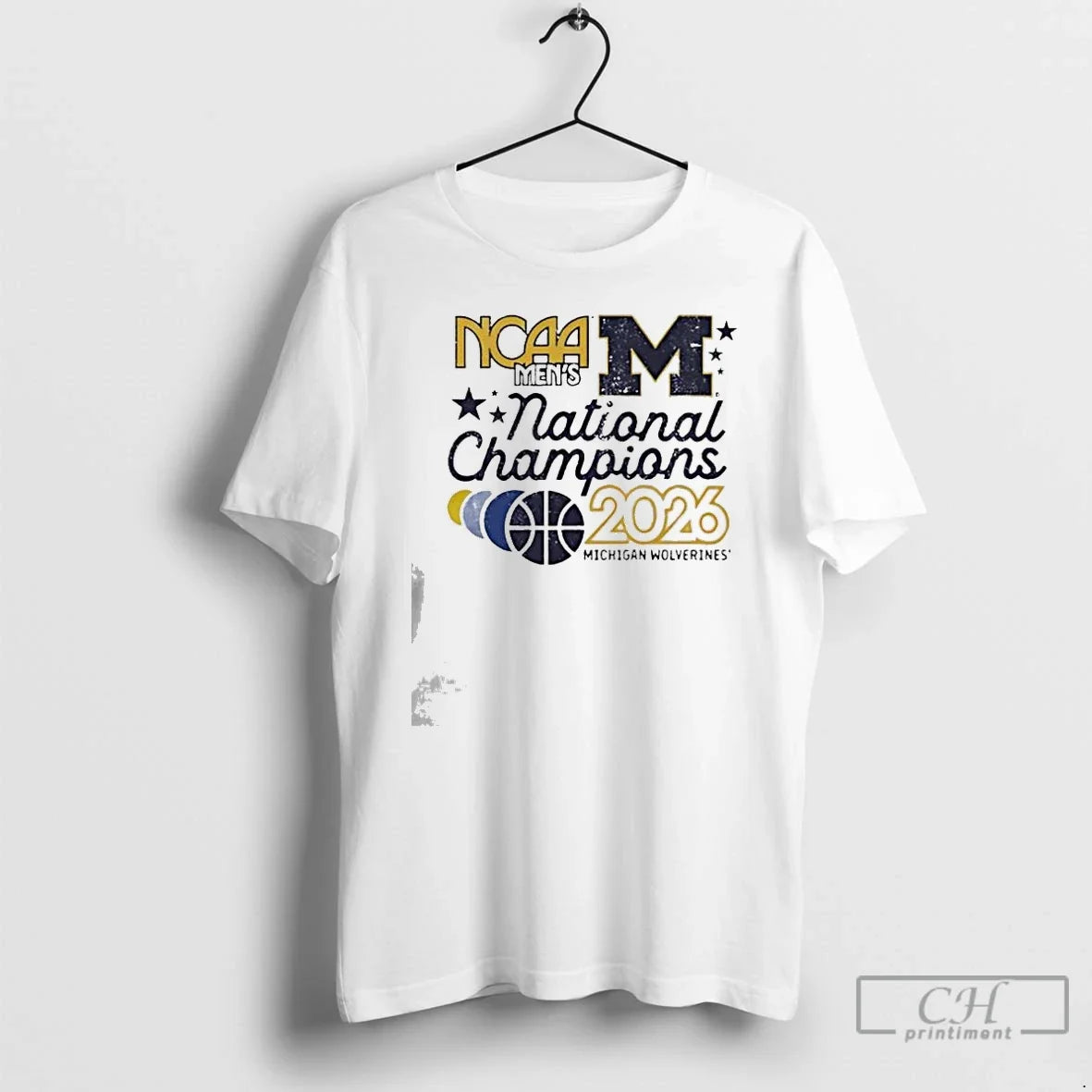 Premium Michigan Wolverines 2026 Ncaa Mens Basketball National Champions Logo Unisex T-shirt, Sweatshirt, Hoodie, Long Sleeve Tee - T-Shirt, Sweatshirt, Hoodie