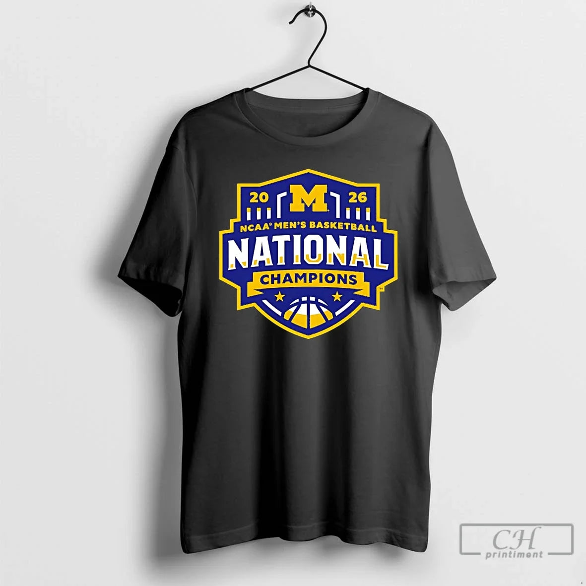 Premium Michigan Wolverines Ncaa Mens Basketball National Champions 2026 Go Blue Unisex T-shirt, Sweatshirt, Hoodie, Long Sleeve Tee - T-Shirt, Sweatshirt, Hoodie