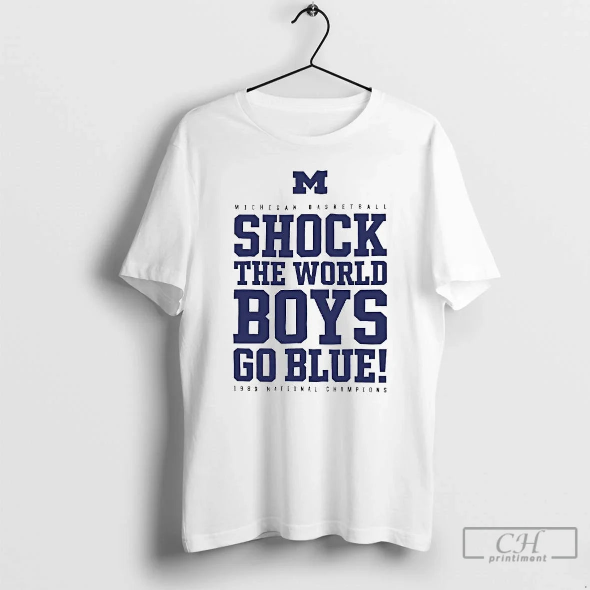 Premium Michigan Wolverines Shock The World Boys Go Blue 1898 National Champions T Shirts Sweater - T-Shirt, Sweatshirt, Hoodie
