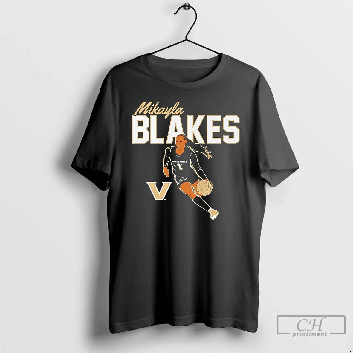 Premium Mikayla Blakes Dribble Vanderbilt Commodores - T-Shirt, Sweatshirt, Hoodie