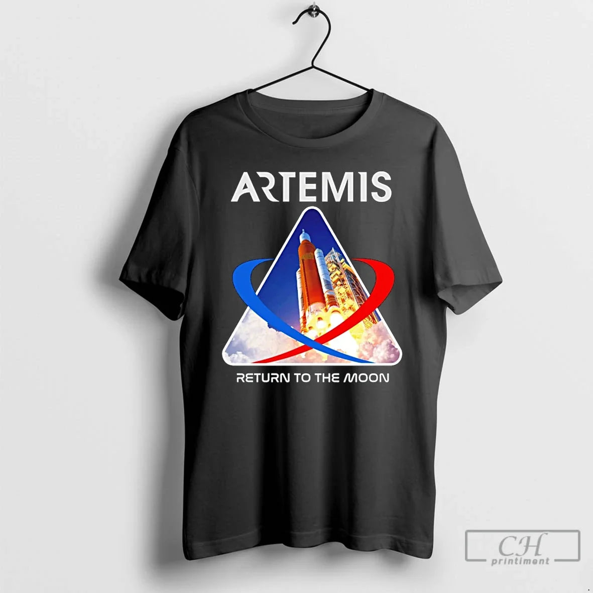 Premium Nasa Artemis Launch Space Enthusiast Return To The Moon Unisex T-shirt, Sweatshirt, Hoodie, Long Sleeve Tee - T-Shirt, Sweatshirt, Hoodie