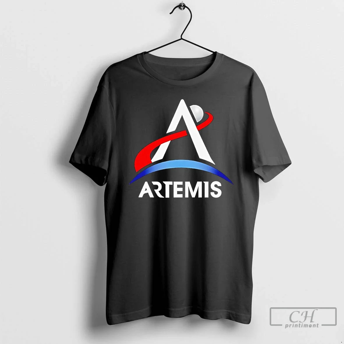 Premium Nasa Artemis Program Emblem Moon Mars Logo Unisex T-shirt, Sweatshirt, Hoodie, Long Sleeve Tee - T-Shirt, Sweatshirt, Hoodie