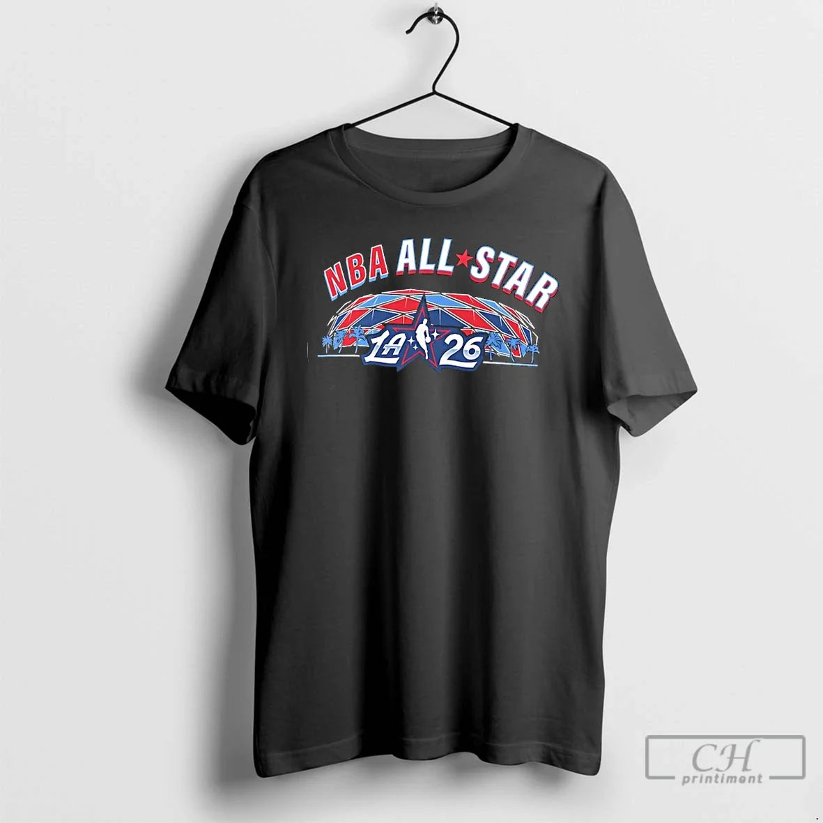 Premium Nba All Star Game Pattern La 2026 - T-Shirt, Sweatshirt, Hoodie