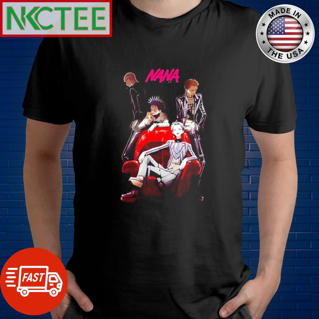 Premium Nana Eine Serie mit Romi Park, KAORI and Akira Ishida shirt Unisex T-shirt, Sweatshirt, Hoodie, Long Sleeve Tee - T-Shirt, Sweatshirt, Hoodie