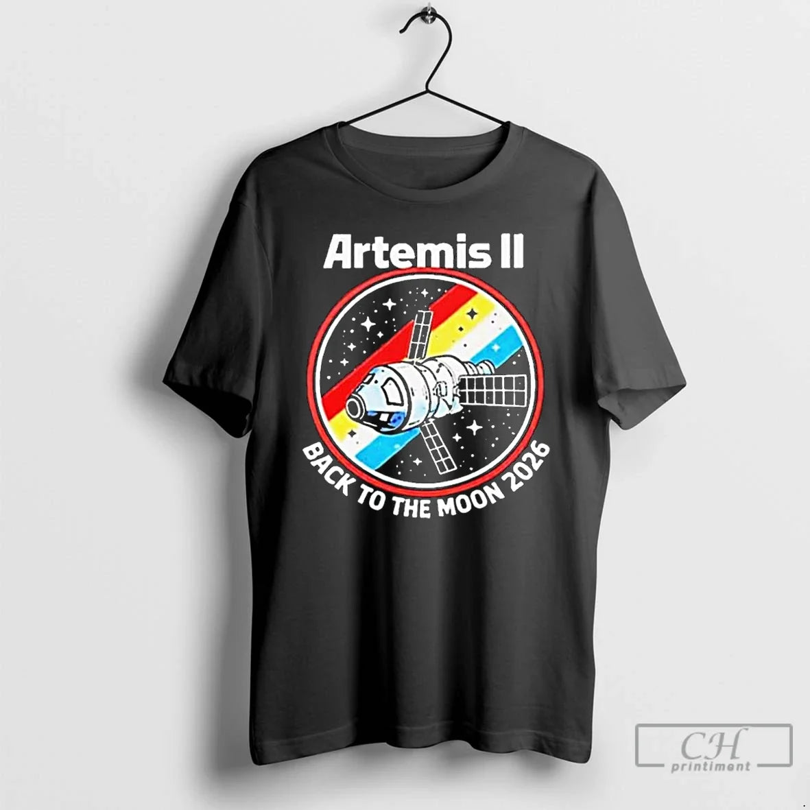 Premium Nasa Artemis Ii Back To The Moon 2026 Unisex T-shirt, Sweatshirt, Hoodie, Long Sleeve Tee - T-Shirt, Sweatshirt, Hoodie