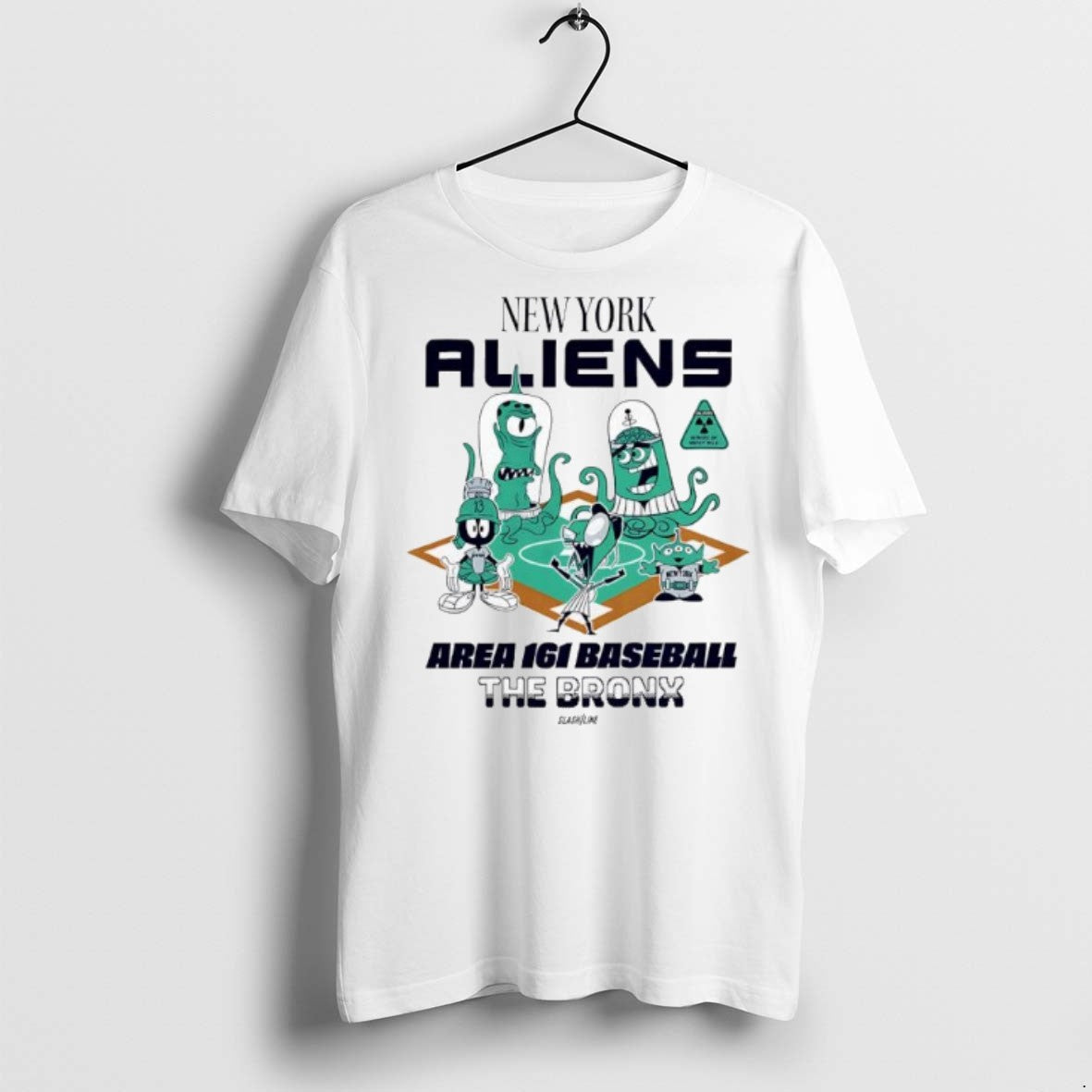 Premium New York Aliens Area 161 Baseball The Bronx Graphic T Shirts Unisex T-shirt, Sweatshirt, Hoodie, Long Sleeve Tee - T-Shirt, Sweatshirt, Hoodie