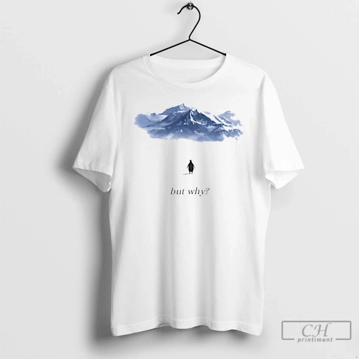 Premium Nihilist Penguin But Why Lonely - T-Shirt, Sweatshirt, Hoodie