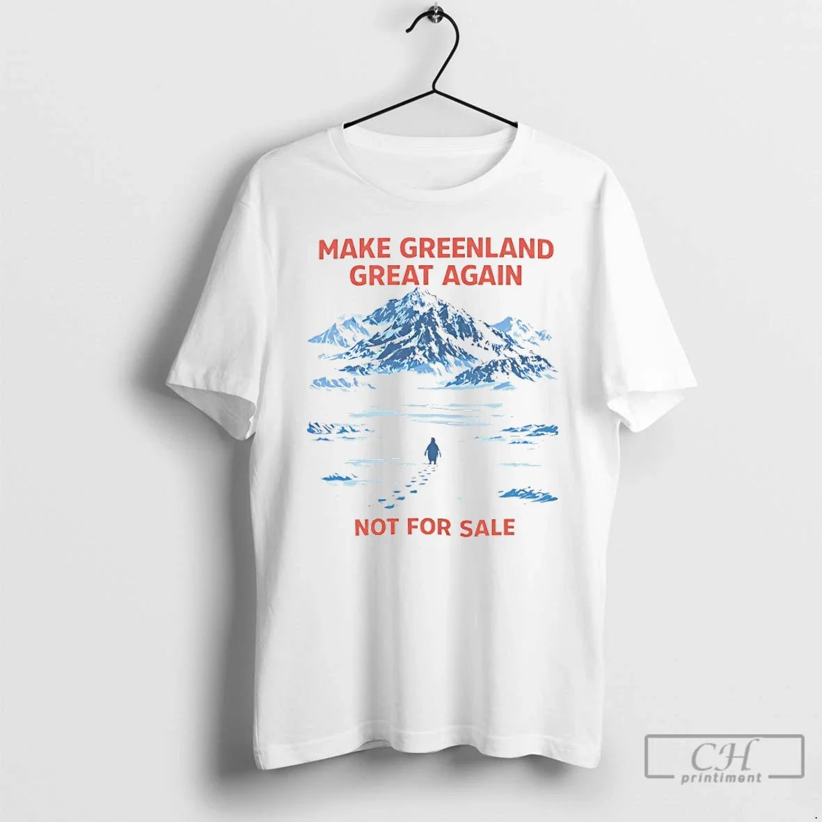Premium Nihilist Penguin Make Greenland Great Again Not For Sale - T-Shirt, Sweatshirt, Hoodie