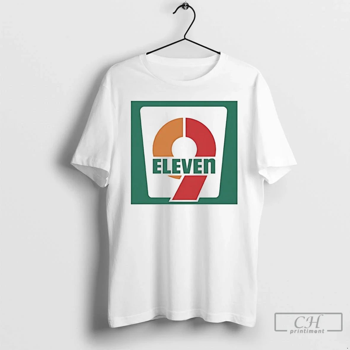 Premium Nine Eleven 7 Eleven Parody Logo - T-Shirt, Sweatshirt, Hoodie
