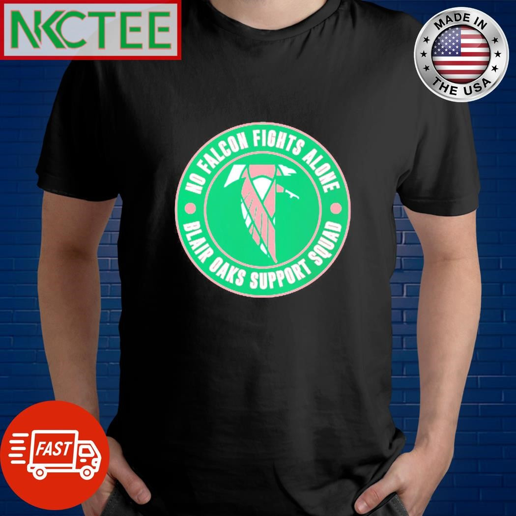 Premium No Falcon Fights Alone Blair Oaks Support Squad circle shirt Unisex T-shirt, Sweatshirt, Hoodie, Long Sleeve Tee - T-Shirt, Sweatshirt, Hoodie
